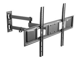 Ultra-Slim Low Profile Full-Motion Tv Wall Mount